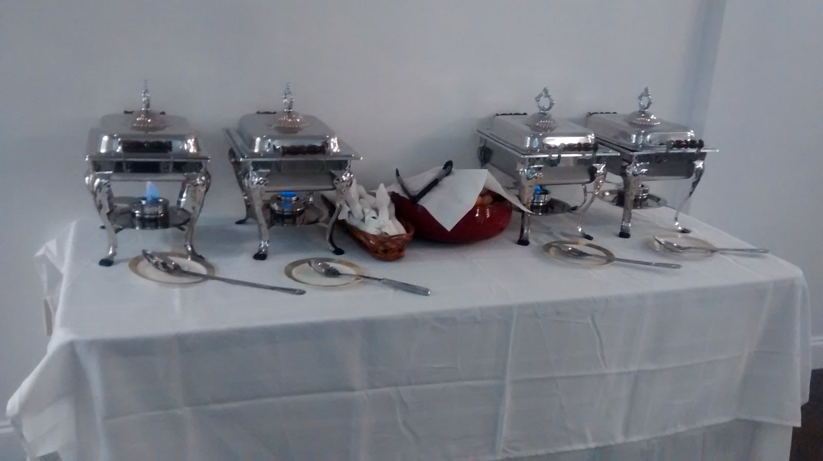 A Sadreamer’s Cuisine catered buffet prepared for guests